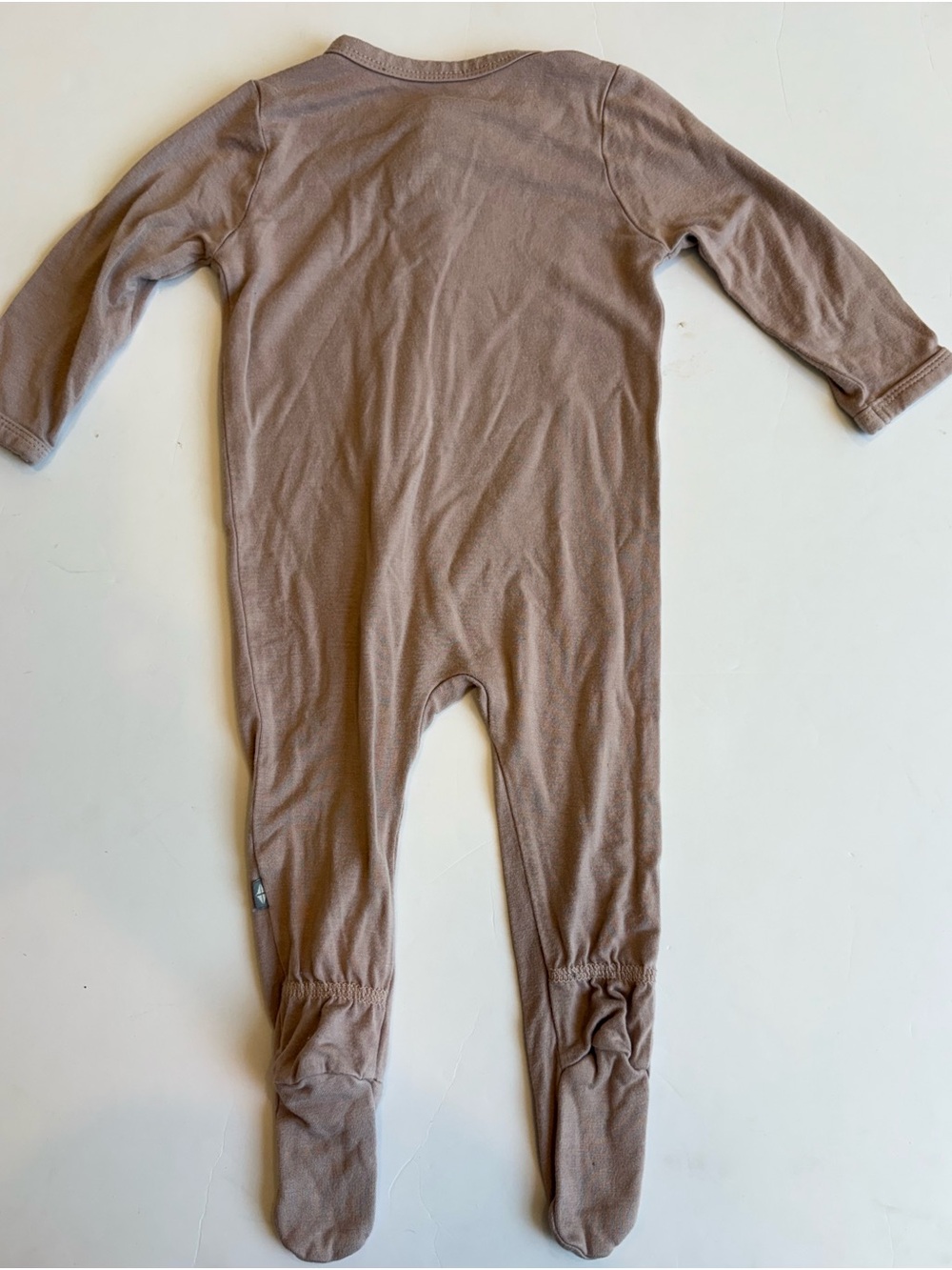 Kyte Baby Brown Taupe Footed One-Piece 3-6Months - Picture 4 of 4